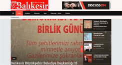 Desktop Screenshot of liderbalikesir.com